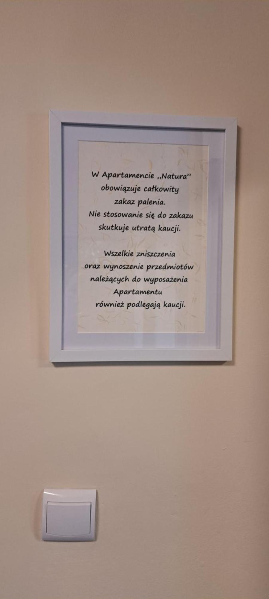 Apartament Natura Lidzbark Warmiński Eksteriør billede